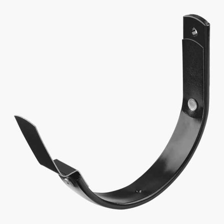 Takavvattning Rännkrok Kort Svart Stålplåt - Biltema