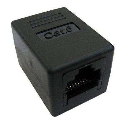 VALUE Rj-45 Modular Coupler, Cat.6,