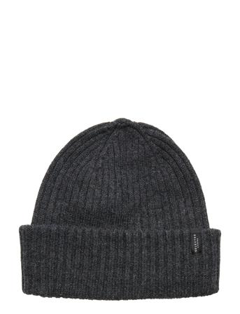 Slhmerino Wool Beanie B Grey Selected Homme