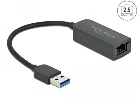 Delock nettverksadapter - USB 3.2 Gen 1 - 2.5GBase-T