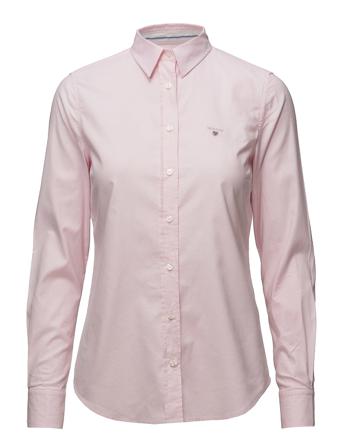 Stretch Oxford Solid Pink GANT