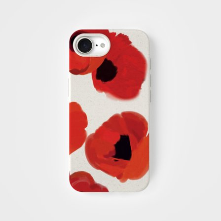 Eco-Friendly PLNTPRTCT Phone Case Teal Blush, Made with Plants, iPhone 16e
