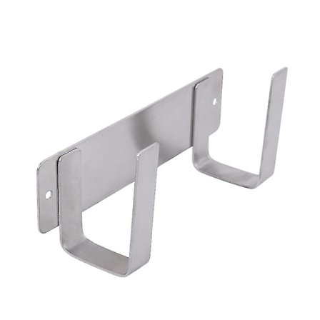 Ruostumattomasta teräksestä valmistettu pannunkansiteline seinälle kiinnitettävä kattilankansiteline luova leikkuulautateline keittiöön