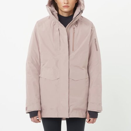Salomon - Daunenparka mit Kapuze Damen Patroller Gore-tex Down - Etherea