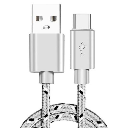 USB Type C-kabel Hurtiglading USB C-kabler Type-c Datakabel Lader USB C For Samsung S9 Note 9 Huawei P20 Pro Xiaomi 1m/2m/3m 0.5m Hvit 0.5m 0.5m White