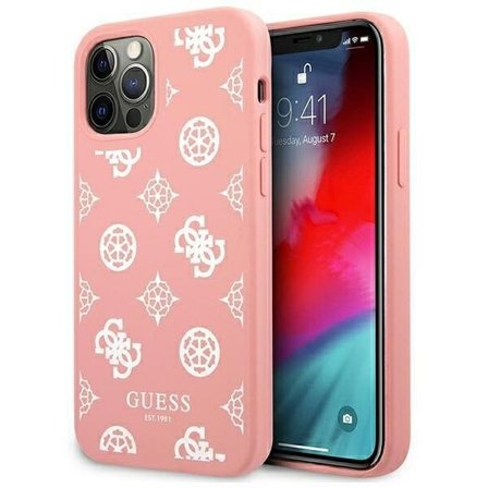 Guess GUHCP12LLSPEWPI iPhone 12 Pro Max 6,7" rosa/rosa hardt etui Peony Collection