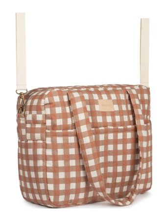 NOBODINOZ Hyde Park Waterproof Stroller Bag 38X33X16 - Pink - 38X33X16CM