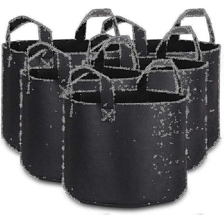 Perfekt Plantepose, 12 Liter Filtposer Tomatplantepose, 5 Stykker HKT