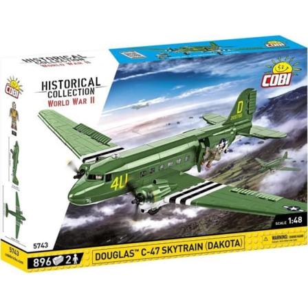 COBI 5743 - DOUGLAS C-47 SKYTRAIN (DAKOTA) Grön