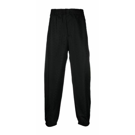 Emporio Armani Tapered Broek , Zwart , Heren , Maat: S