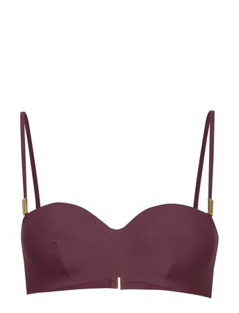 Structured Bandeau-U Red Calvin Klein