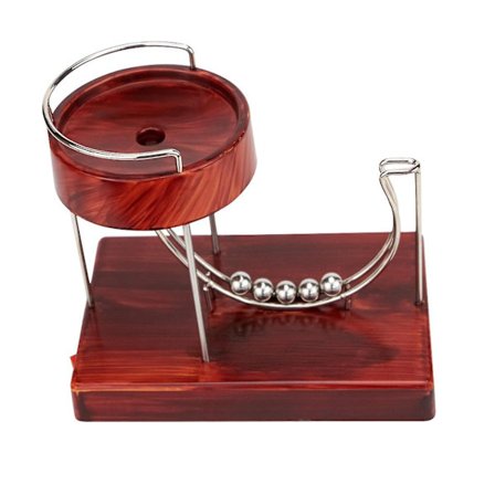 Kinetisk Kunst Evighedsbevægelsesmaskine Skulptur Hjem Kontor Bordpynt