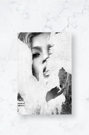 Malerifabrikken - Poster Torn out 1 - Grå - Postere - Fra Homeroom