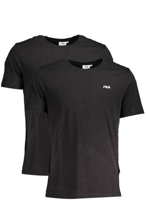 Fila T-shirt Maniche Corte Uomo Nero