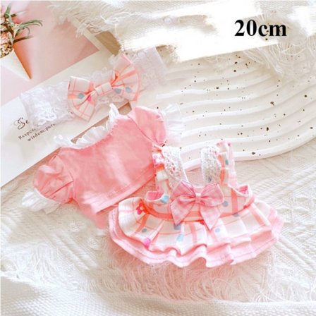 Docka Lovely Clothes Princess Dress PINK 20CM
