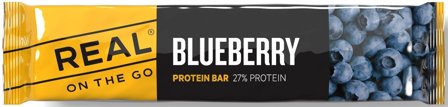 REAL On The Go Protein Bar Blueberry
