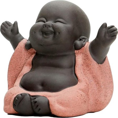 Söpö Monch Buddha -patsas, söpö pieni Buddha, munkki Buddha -patsas