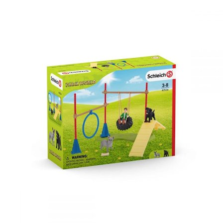 schleich FARM WORLD Skojiga lekar för hundar 42536