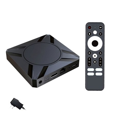 HDTV Boks S905X5M Chip 4K WiFi Bluetooth-kompatibel Medieafspiller Set Top Boks
