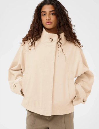 Soaked in Luxury Sljannine Cade Jacket - Cream - L