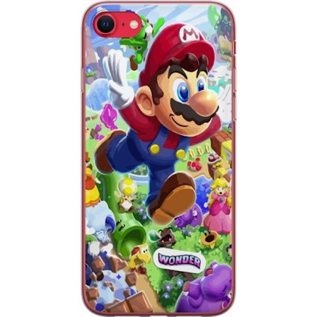 Kompatibel Mobilcover til Apple iPhone SE (2020) Super Mario Wonder