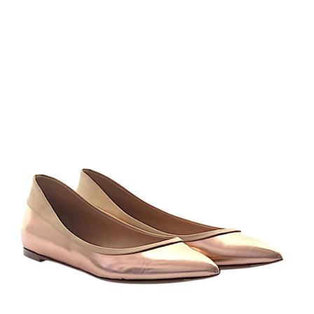 Gianvito Rossi Ballerinas G20903 beige, Dam Ballerinaskor, Dam, Storlek: 39 EU