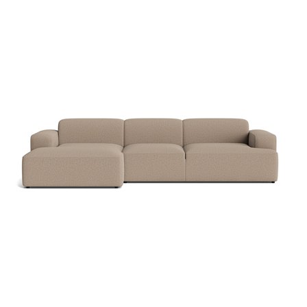 Madrid XL chaiselong sofa, venstrevendt - Montreal Mørk Beige - 317x101x75 - Sofa, chaiselong