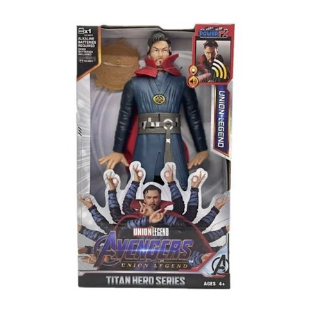 Ny 30CM Avengers ljud- och ljusfigur, rörliga leder av Doctor Strange modellleksak