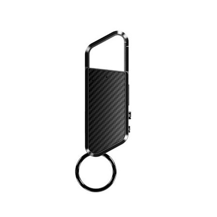 Svart - 64 GB digital stemmeopptaker bærbar stemmeopptaker, mini digital diktafon med 750 timers kontinuerlig opptak for intervjuer/møter/par