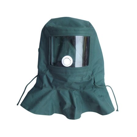 Sandblæsningshætte Abrasiv Blæsningshjelm Sjalhætte Støvhætte