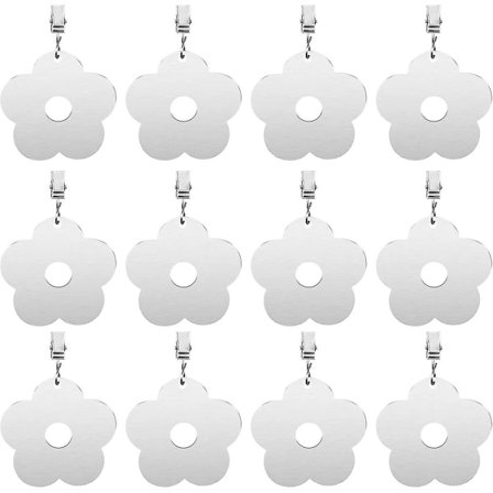 Dugvægtsklemmer, 12 ekstra tunge dugvægtsklemmer, dugvægtsklemmer til udendørs havebord