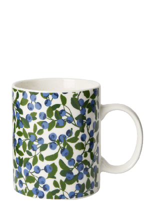 Åhléns Home Mugg BLÅBÄR Muggar & koppar Blå ONESIZE
