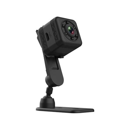 Trådlös Kamera Mini Wifi Stark Kamera Hd Sq29 Portabel Hd Kamera Mörkerseende med Inomhus- och Utomhus Rörelsedetektering Svart YEMAESRE