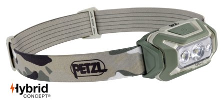 Petzl ARIA 2 RGB Otsavalaisin 450 lm, camo Maastoväritys, Valaistus