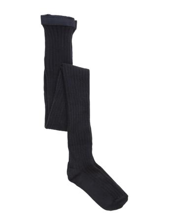 Cotton Rib Tights Socks & Tights Tights Svart Mp Denmark