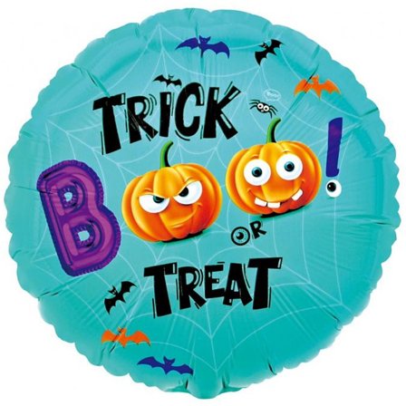 Folieballong "Trick or Treat" 46cm