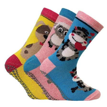 Capital 3-pakkaus liukumattomat sukat