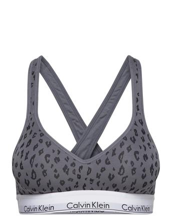 Lift Bralette Lingerie Bras & Tops Soft Bras Tank Top Bras Harmaa Calvin Klein