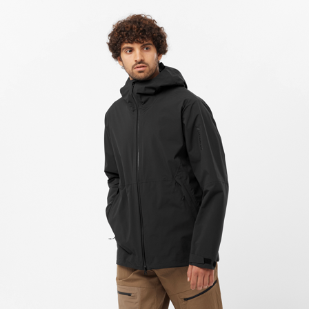 Salomon - Giacche Outerpath 2.5l Jacket M - Deep Black