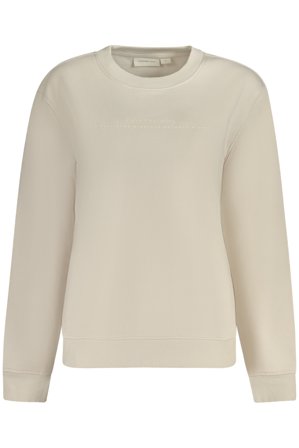 Calvin Klein Felpa Senza Zip Donna Beige