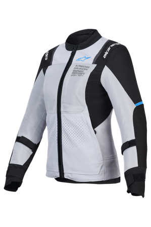 Motorradjacke Alpinestars Stella ST-2 Air Damen Eis/Grau/Schwarz L
