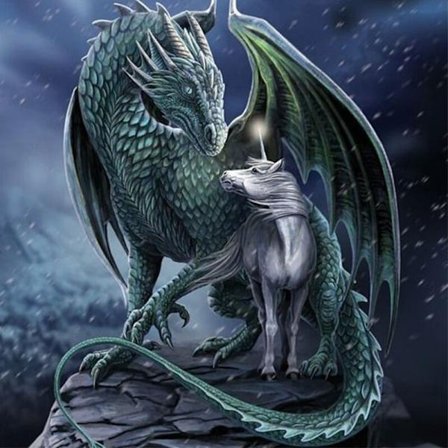 30 x 40 cm, Diamantmålning Broderi Diamantmålning Canvas 5