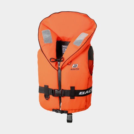 Kamizelka ratunkowa dla dzieci i niemowląt Baltic Skipper Kid 100N, pomarańczowa, 10 - 20 kg - Jachtowa