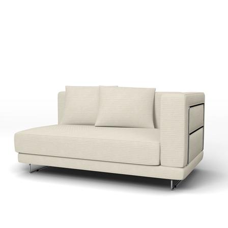IKEA - soffa överdrag till Tylösand soffa med armstöd, Tofu, Manchester - Bemz