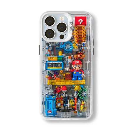 2026 Tegneserie Spil Telefoncover Kompatibel med iPhone 16/15/14 Stødsikkert Mat Cover* iPhone 16 Pro*WMWM1134 Hvid