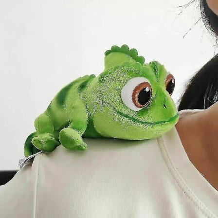 DISNE Tangled Rapunzel Pascal Kameleonen Plyslegetøj Blød 16cm Kawaii Pascal Plysdukke Gave til Børn Piger