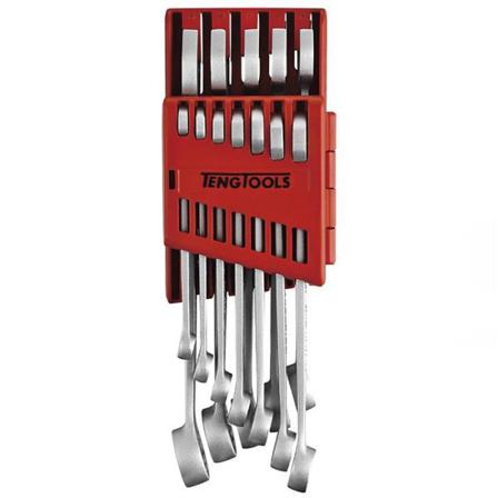 Teng Tools 8512A Kombinasjonsnøkkelsett 12 deler, 8-19 mm, Håndverktøy