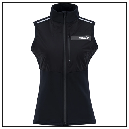 Swix Focus Warm Vest W Black