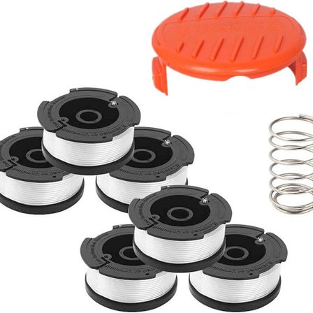 Trådspolar för Black & Decker trimmer spolar, nylontrådar 9 m längd 1,65 mm KLB
