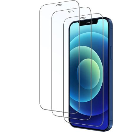 3-Pack - iPhone 12 Pro MAX - Skjermbeskytter i herdet glass